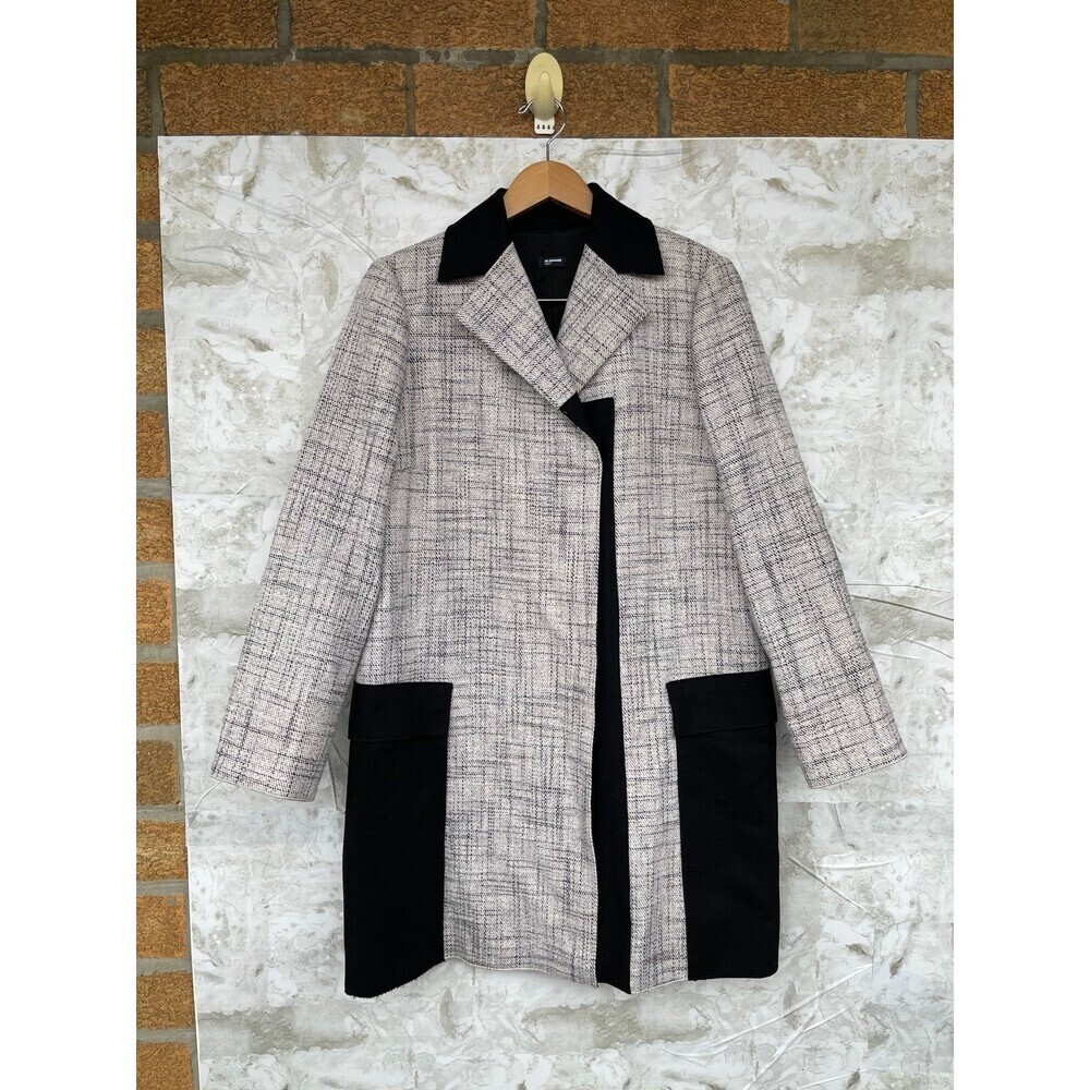 Jil Sander Navy collection overcoat virgin wool blend size 34/small